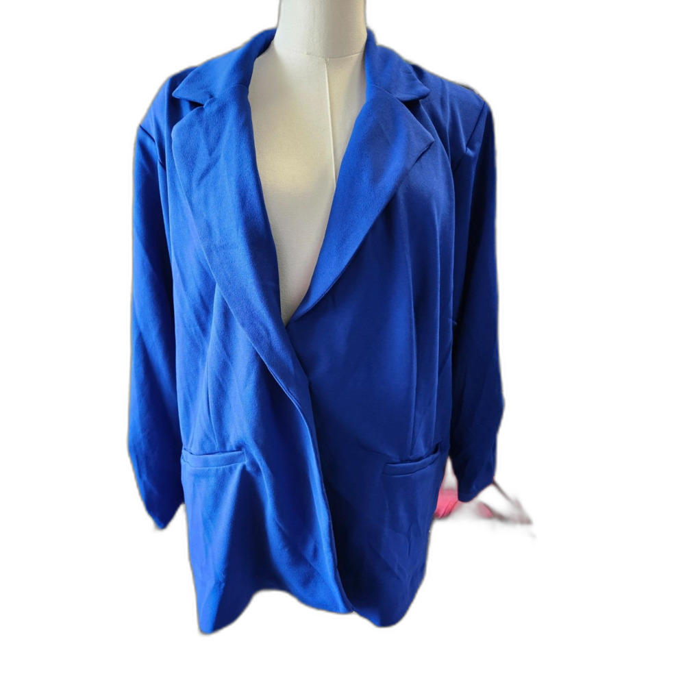 NY Collection Royal Blue Blazer – Women’s Size 3XL